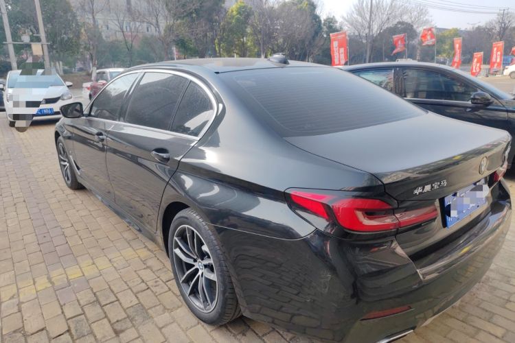 Used BMW 5 Series 2022 Restyled 525Li M Sport Package Rear Left 45 Deg