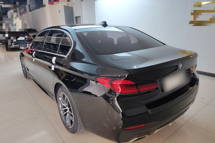 Used BMW 5 Series 2022 Restyled 525Li M Sport Package Rear Left 45 Deg