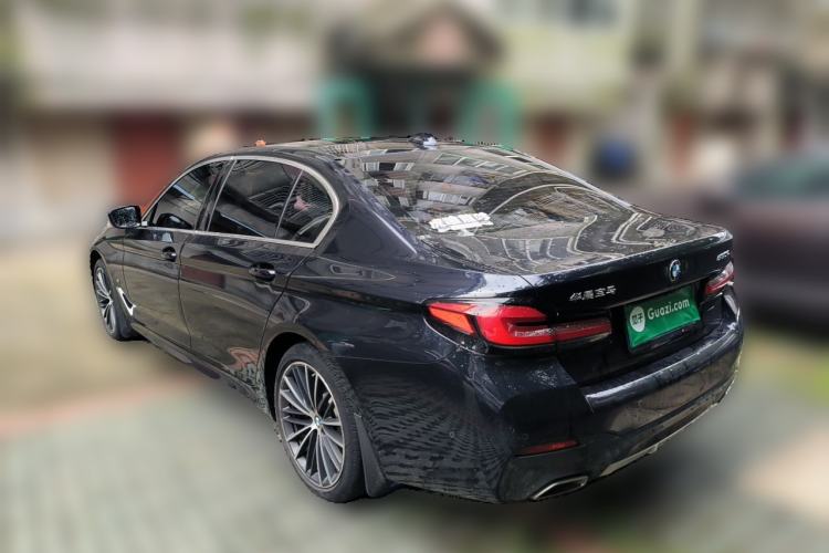 Used BMW 5 Series 2022 Second Facelift 530Li Leading Edition Luxury Package Rear Left 45 Deg