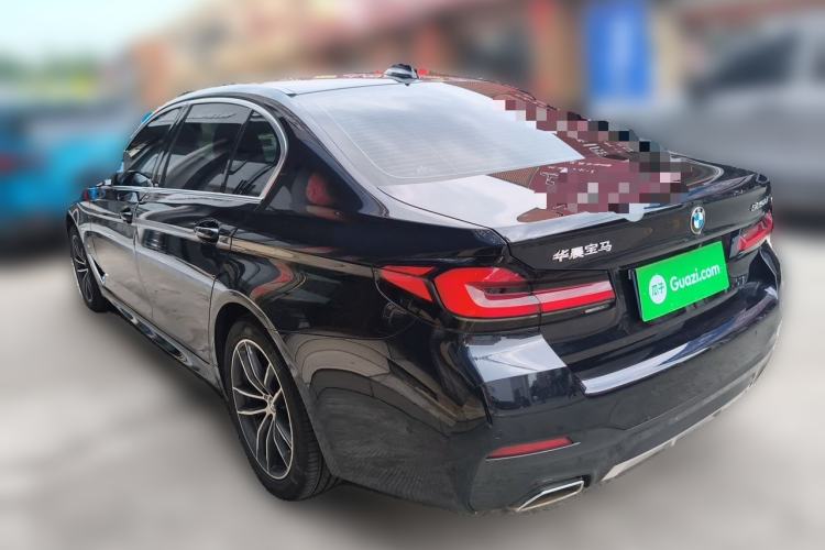 Used BMW 5 Series 2022 Restyled 525Li M Sport Package Rear Left 45 Deg