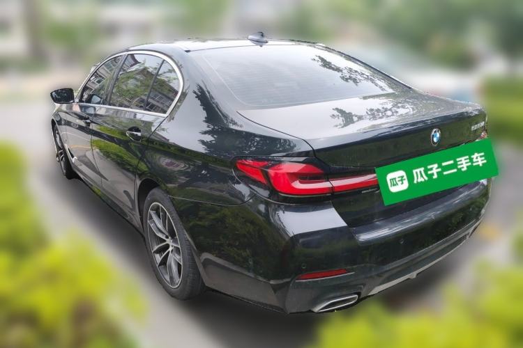 Used BMW 5 Series 2022 525Li M Sport Package Rear Left 45 Deg