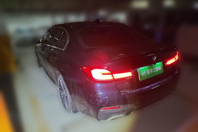 Used BMW 5 Series 2022 Restyled 530Li Leading Edition M Sport Package Rear Left 45 Deg