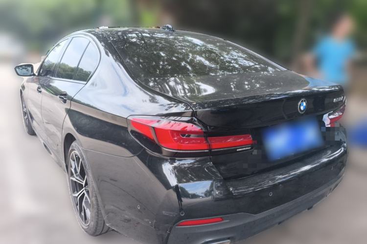 Used BMW 5 Series 2022 Second Facelift 530i M Sport Package Rear Left 45 Deg