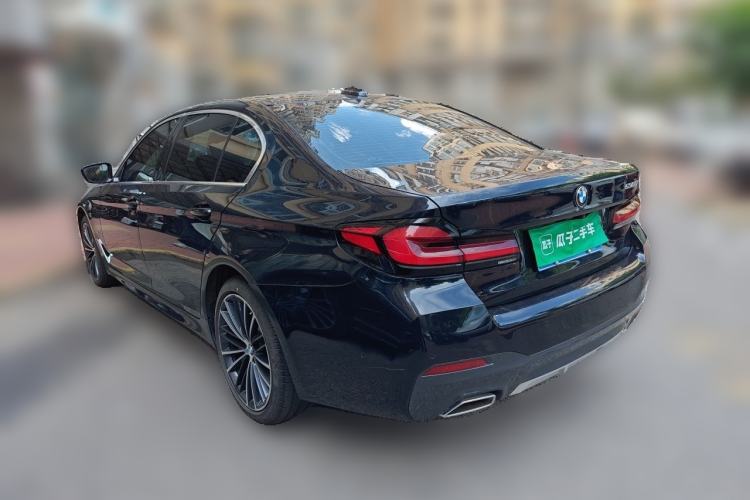 Used BMW 5 Series 2022 Second Facelift 530Li Leading Edition Luxury Package Rear Left 45 Deg