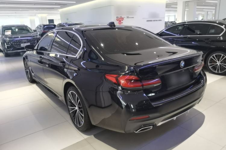Used BMW 5 Series 2022 Restyled 530Li Leading Edition M Sport Package Rear Left 45 Deg
