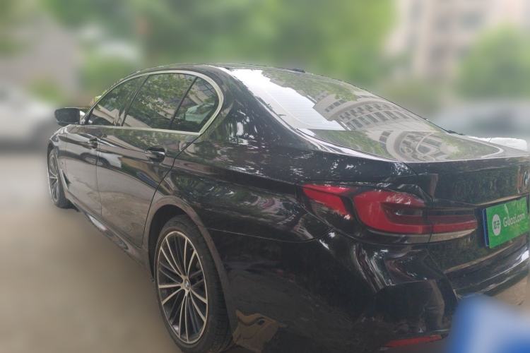 Used BMW 5 Series 2022 Restyled 530Li Leading Edition M Sport Package Rear Left 45 Deg