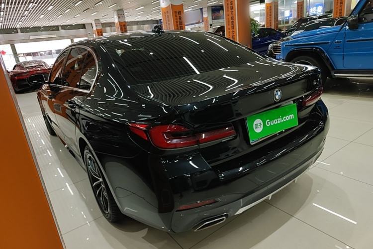 Used BMW 5 Series 2022 Restyled 525Li M Sport Package Rear Left 45 Deg