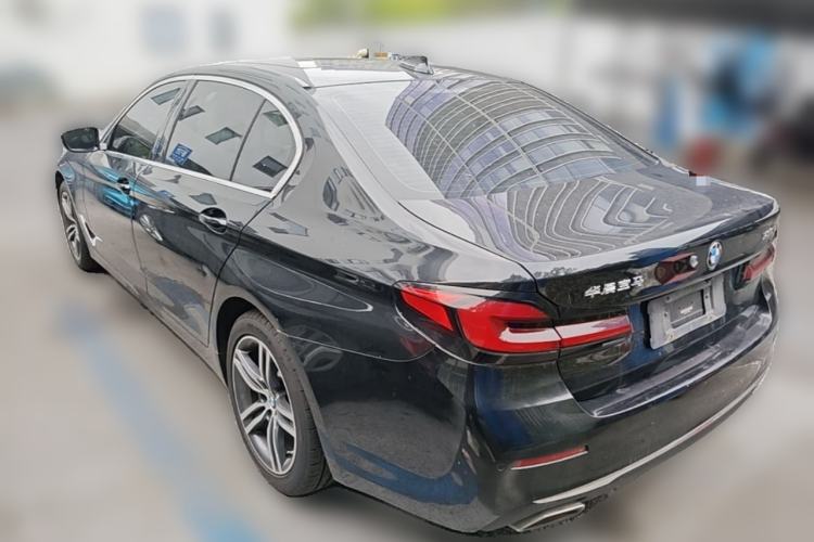 Used BMW 5 Series 2022 Updated 530Li Leading Edition Luxury Package Rear Left 45 Deg