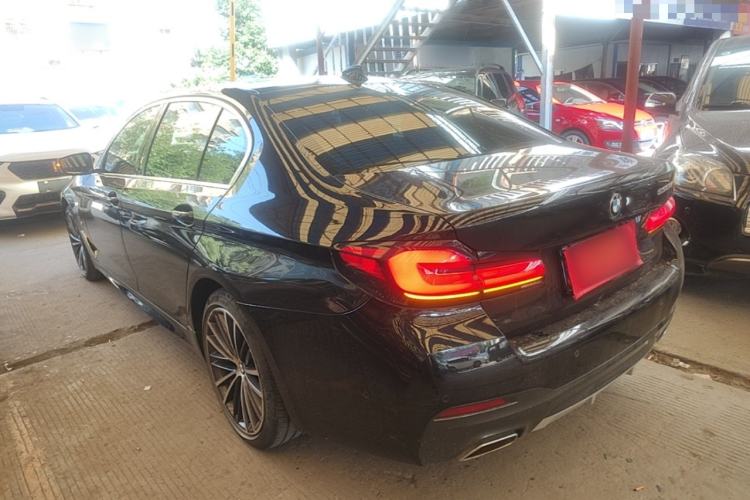 Used BMW 5 Series 2022 Restyled 530Li Leading Edition M Sport Package Rear Left 45 Deg