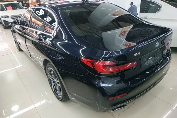 Used BMW 5 Series 2022 Updated 530Li Leading Edition Luxury Package Rear Left 45 Deg
