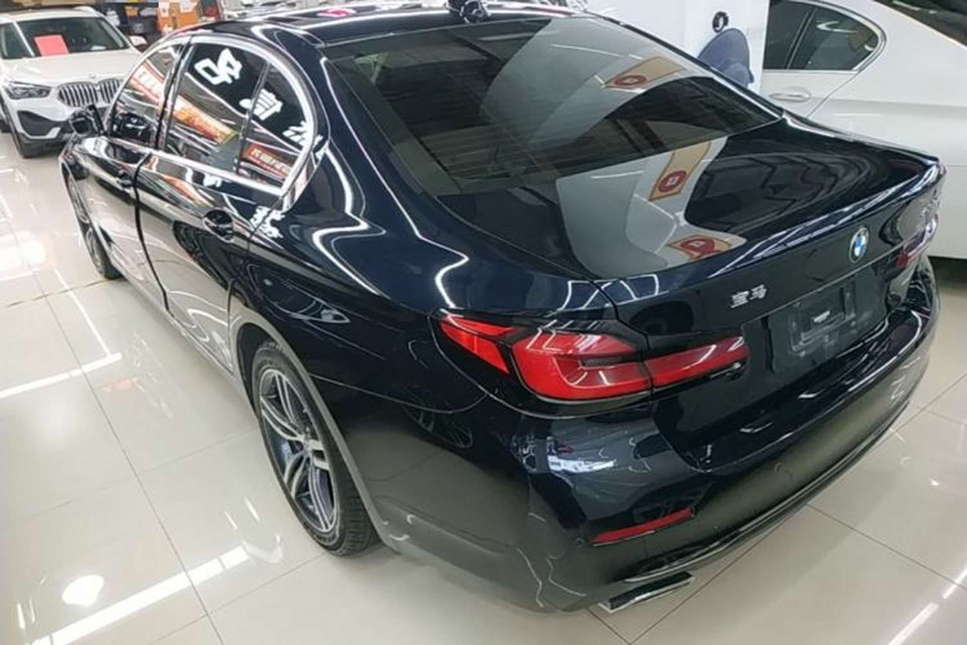 Used BMW 5 Series 2022 Updated 530Li Leading Edition Luxury Package Rear Left 45 Deg