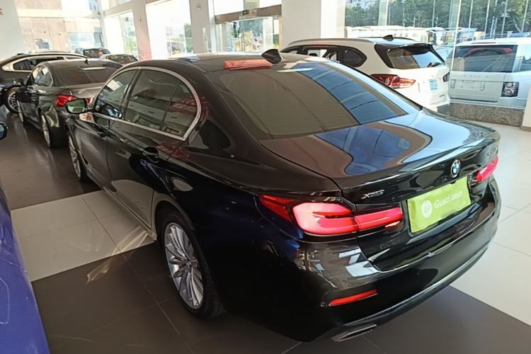 Used BMW 5 Series 2022 Updated 530Li Luxury Edition Premium Package Rear Left 45 Deg
