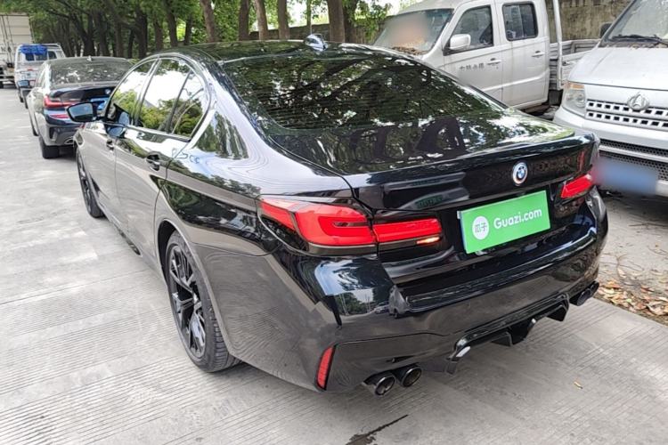 Used BMW 5 Series 2022 Second Facelift 530i Sport Line with M Sport Package Rear Left 45 Deg