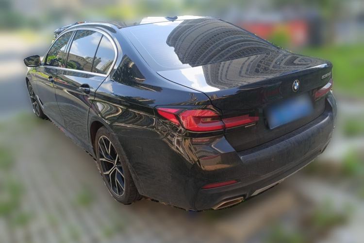 Used BMW 5 Series 2022 Restyled 530Li Luxury Edition M Sport Package Rear Left 45 Deg