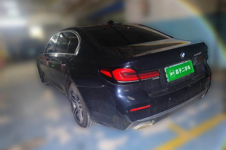Used BMW 5 Series 2022 Updated 530Li Leading Edition Luxury Package Rear Left 45 Deg