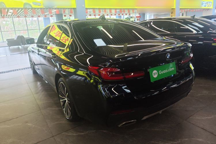 Used BMW 5 Series 2022 Restyled 530Li Leading Edition M Sport Package Rear Left 45 Deg