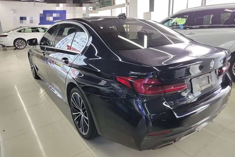 Used BMW 5 Series 2022 Restyled 530Li Leading Edition M Sport Package Rear Left 45 Deg