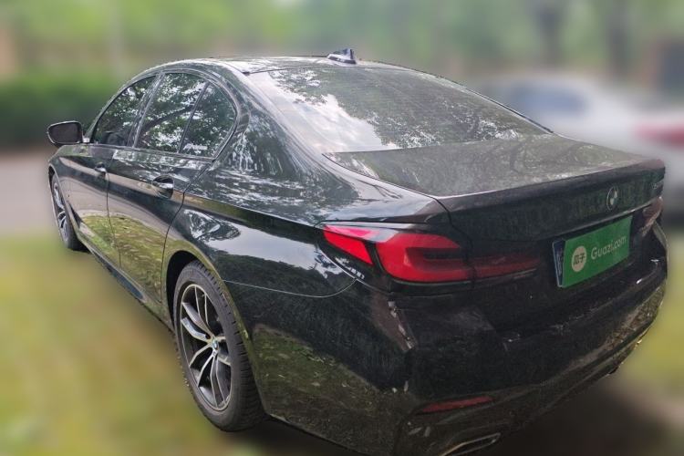 Used BMW 5 Series 2022 Second Facelift 525i M Sport Package Rear Left 45 Deg