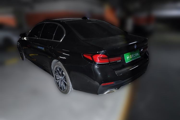 Used BMW 5 Series 2022 Second Facelift 530Li Luxury Version M Sport Package Rear Left 45 Deg