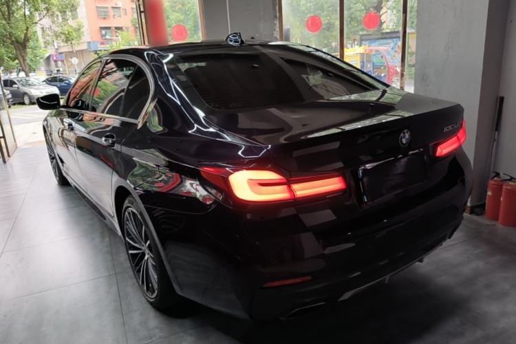 Used BMW 5 Series 2022 Restyled 530Li Leading Edition M Sport Package Rear Left 45 Deg
