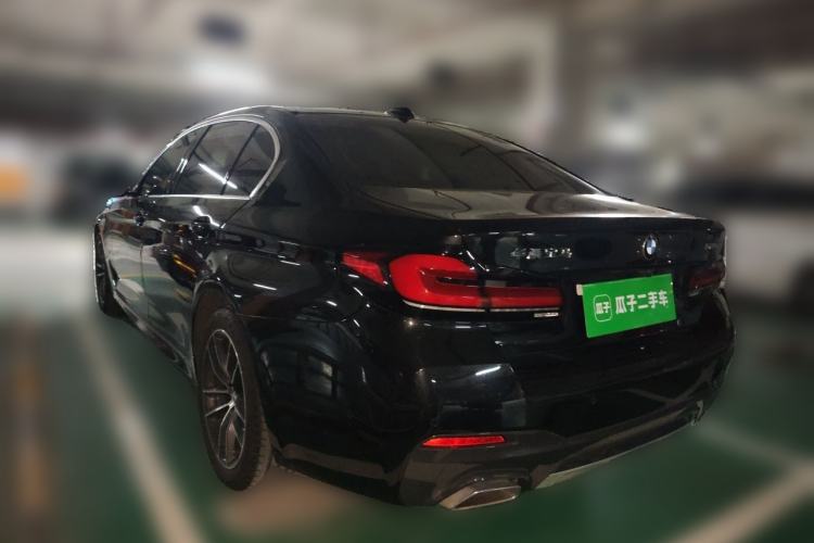 Used BMW 5 Series 2022 Restyled 525Li M Sport Package Rear Left 45 Deg