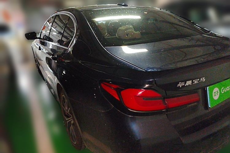 Used BMW 5 Series 2022 Second Facelift 530Li Luxury Version M Sport Package Rear Left 45 Deg