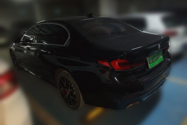 Used BMW 5 Series 2022 Second Facelift 530Li Luxury Version M Sport Package Rear Left 45 Deg