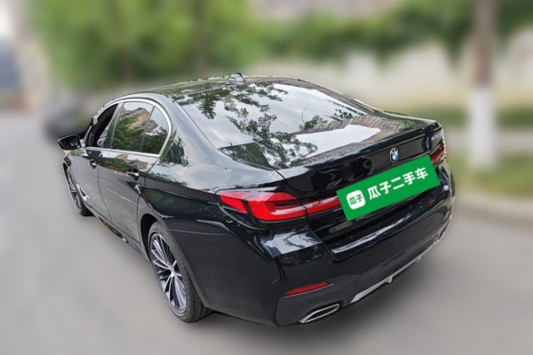 Used BMW 5 Series 2022 530Li Leading Model M Sport Package Rear Left 45 Deg