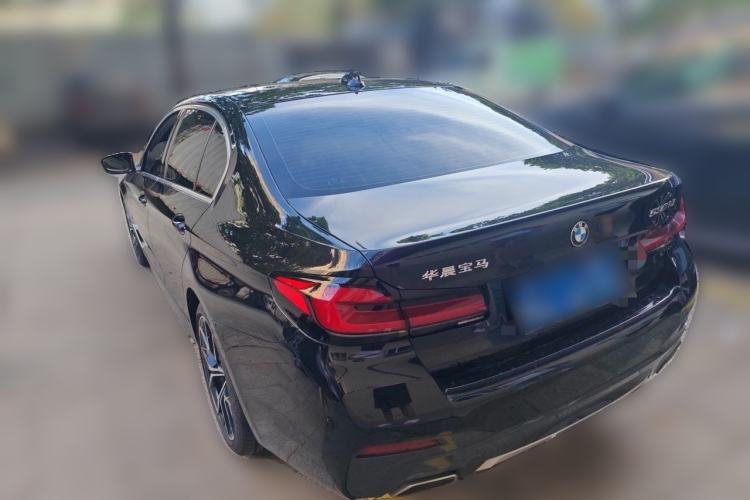 Used BMW 5 Series 2022 Second Facelift 530Li Luxury Version M Sport Package Rear Left 45 Deg