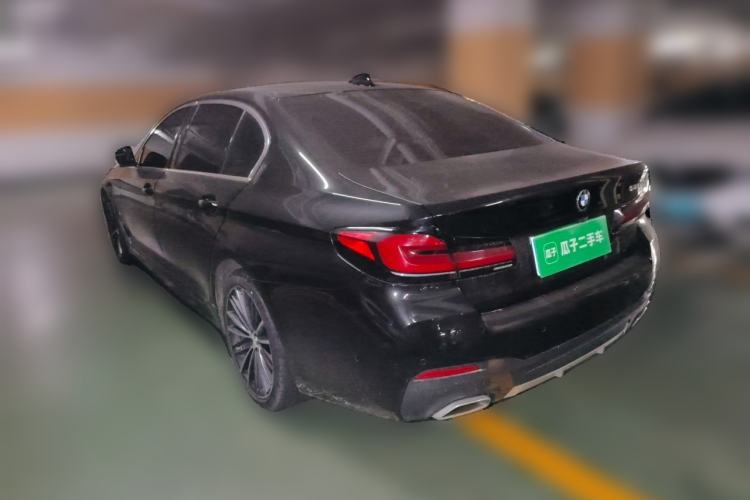 Used BMW 5 Series 2022 530Li Leading Model M Sport Package Rear Left 45 Deg