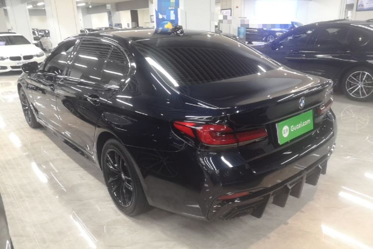 Used BMW 5 Series 2022 Restyled 525Li M Sport Package Rear Left 45 Deg