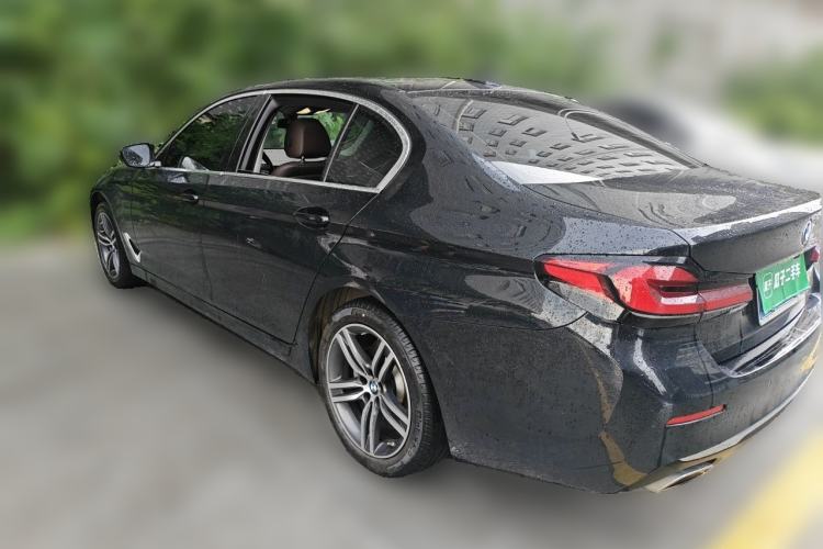 Used BMW 5 Series 2022 Updated 530Li Leading Edition Luxury Package Rear Left 45 Deg