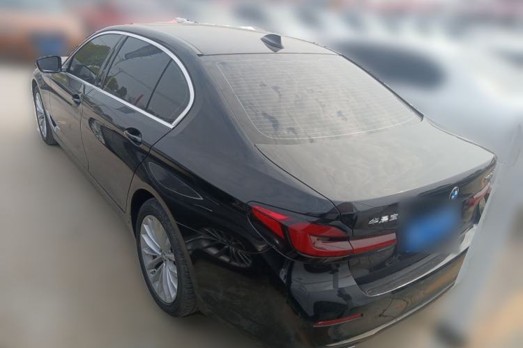 Used BMW 5 Series 2022 Restyled 525Li Luxury Package Rear Left 45 Deg