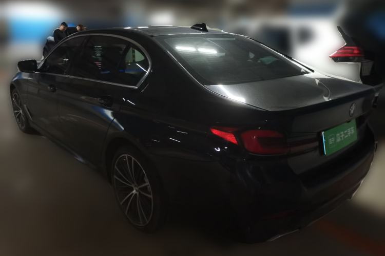 Used BMW 5 Series 2022 Restyled 530Li Leading Edition M Sport Package Rear Left 45 Deg