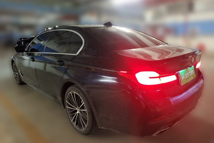 Used BMW 5 Series 2022 Restyled 530Li Leading Edition M Sport Package Rear Left 45 Deg