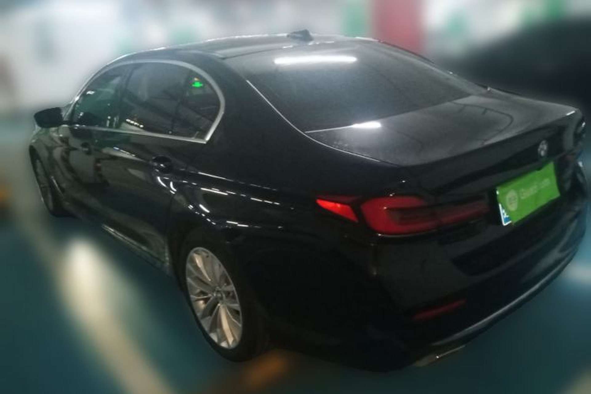 Used BMW 5 Series 2022 Restyled 525Li Luxury Package Rear Left 45 Deg