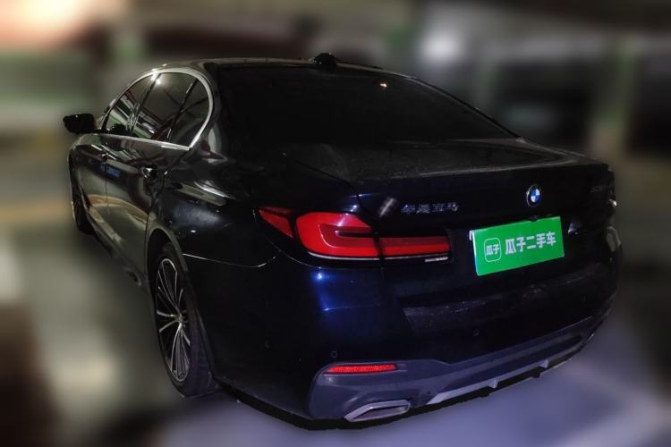 Used BMW 5 Series 2022 Restyled 530Li Leading Edition M Sport Package Rear Left 45 Deg