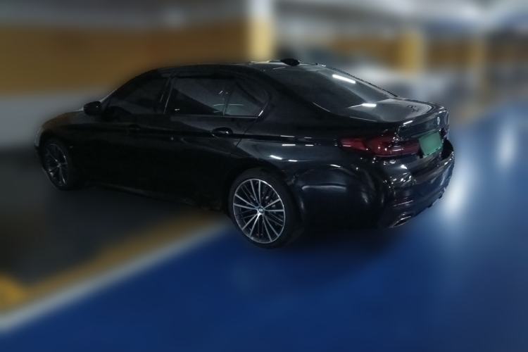 Used BMW 5 Series 2022 530Li Leading Model M Sport Package Rear Left 45 Deg
