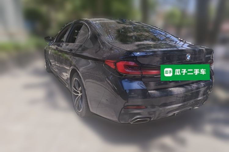 Used BMW 5 Series 2022 525i M Sport Package Rear Left 45 Deg