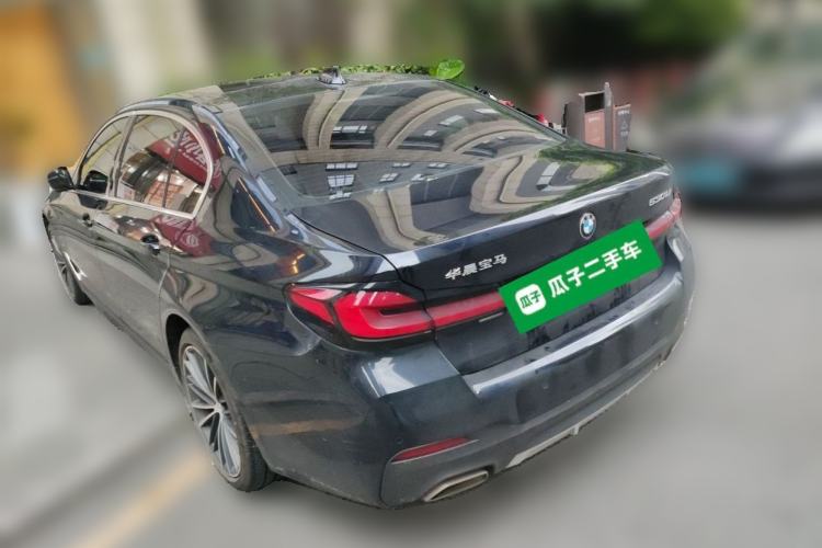 Used BMW 5 Series 2022 Restyled 530Li Leading Edition M Sport Package Rear Left 45 Deg
