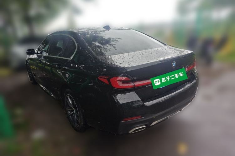 Used BMW 5 Series 2022 Restyled 525Li M Sport Package Rear Left 45 Deg
