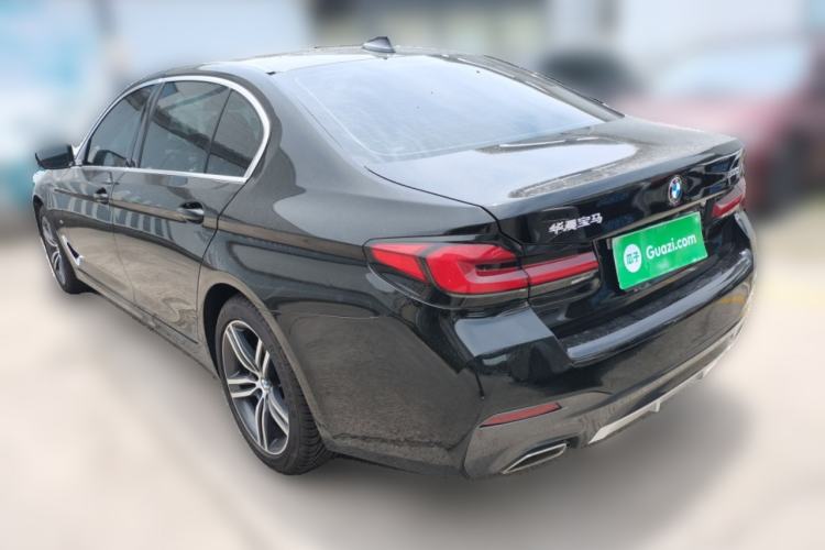 Used BMW 5 Series 2022 Updated 530Li Leading Edition Luxury Package Rear Left 45 Deg