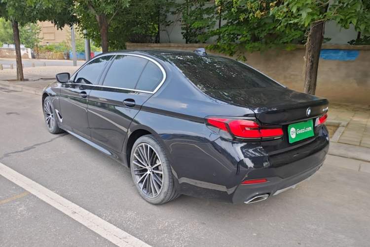 Used BMW 5 Series 2022 Restyled 530Li Leading Edition M Sport Package Rear Left 45 Deg
