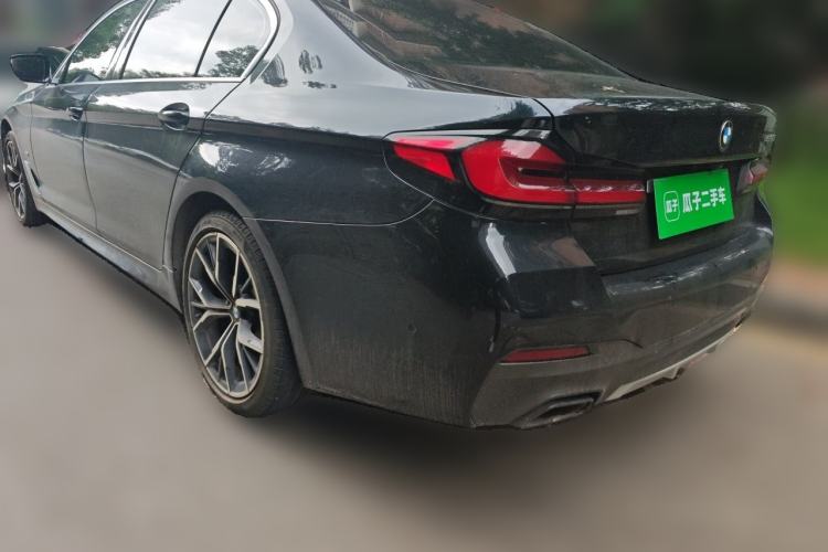 Used BMW 5 Series 2022 530Li Luxury Edition Premium Package Rear Left 45 Deg