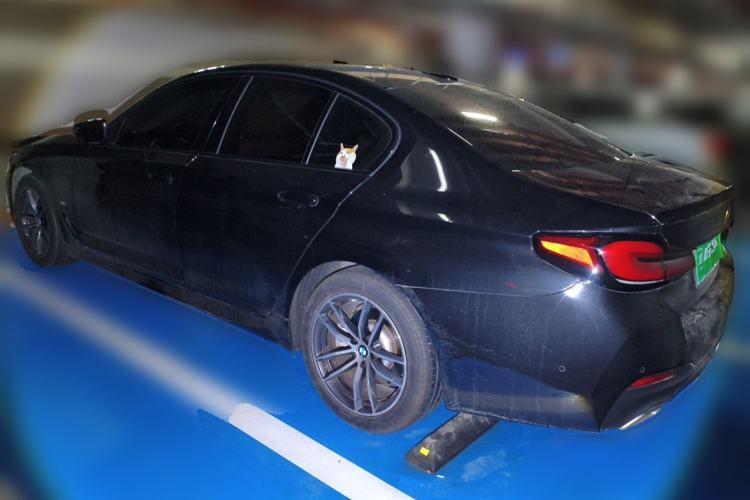 Used BMW 5 Series 2022 Restyled 525i M Sport Package Rear Left 45 Deg