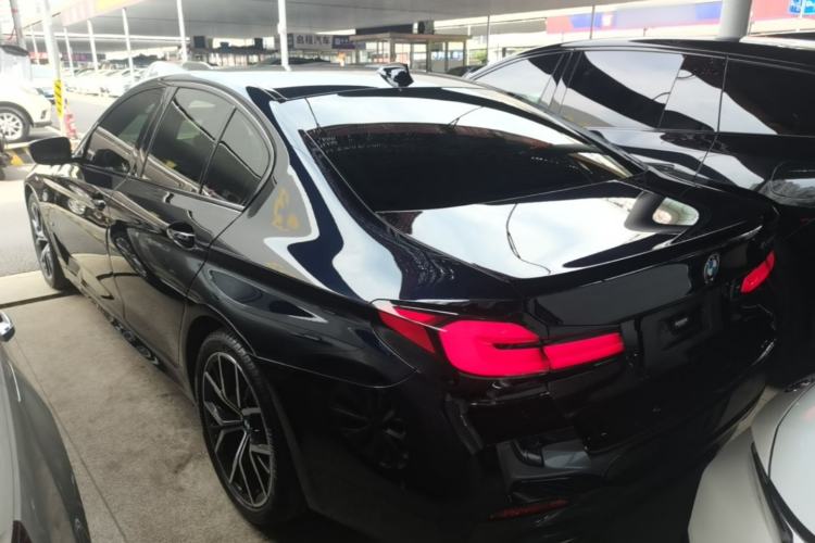 Used BMW 5 Series 2022 Second Facelift 530i M Sport Package Rear Left 45 Deg