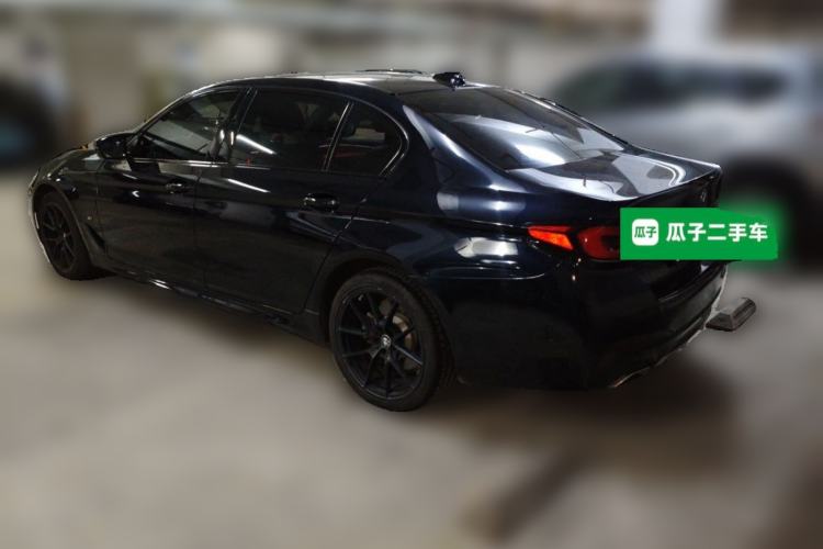 Used BMW 5 Series 2022 525Li M Sport Package Rear Left 45 Deg