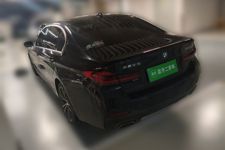 Used BMW 5 Series 2022 Restyled 530Li Leading Edition M Sport Package Rear Left 45 Deg