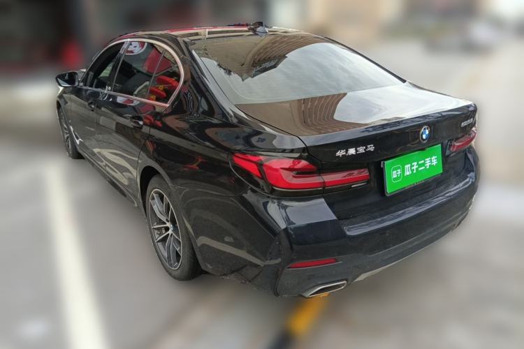 Used BMW 5 Series 2022 Restyled 525Li M Sport Package Rear Left 45 Deg