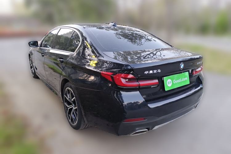 Used BMW 5 Series 2022 Restyled 530Li Luxury Edition M Sport Package Rear Left 45 Deg